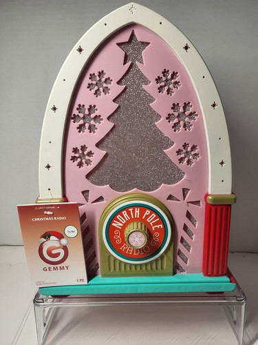 Nuova radio di Natale Gemmy Polo Nord illumina frasi natalizie movimento rilevato - Foto 2 di 8