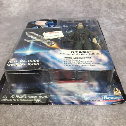 STAR TREK First Contact The Borg Playmates Figur - Box hat Schaden - Beschreibung lesen. - Bild 4 von 8