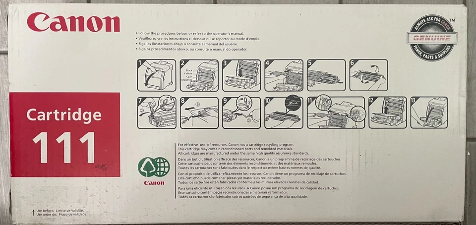 Original Canon 111 1657B001AA amarillo Foto 3 de 3