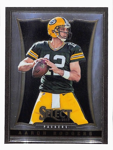 2013 Panini Select AARON RODGERS #64 BASE CARD GREEN BAY PACKERS - Picture 1 of 2