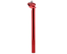 MCS ALLOY MICRO-ADJUST 27.2mm x 350mm SMOOTH SEATPOST RED