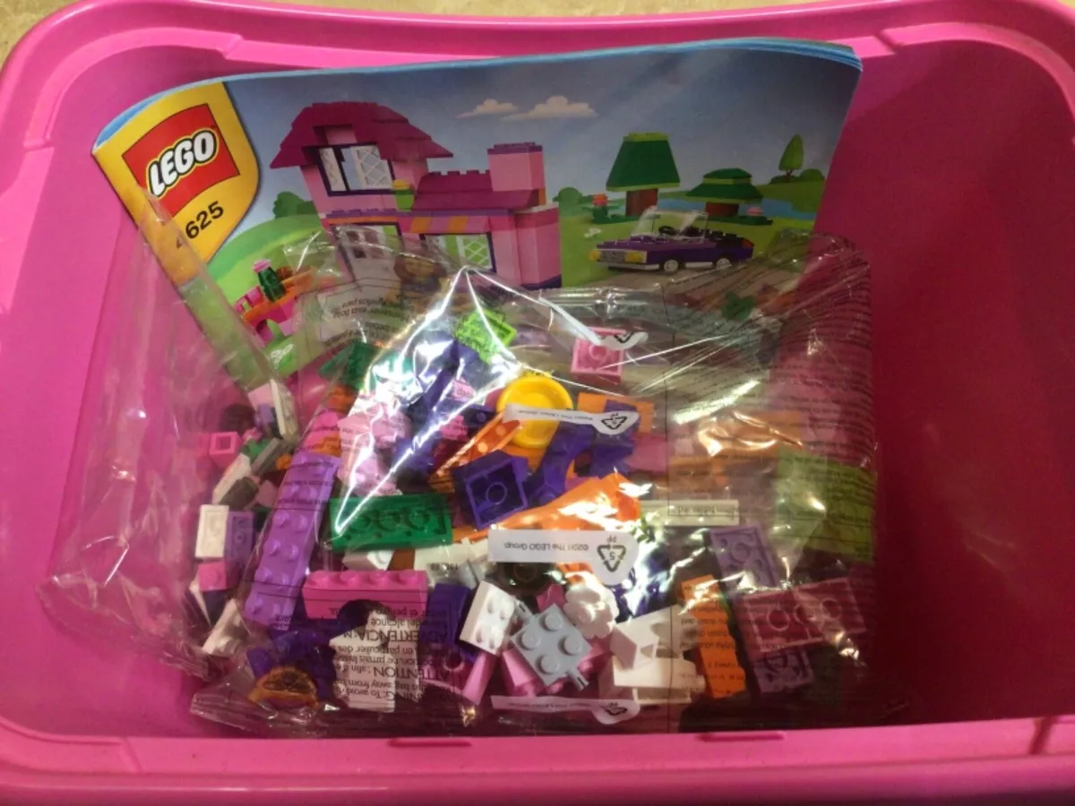 lego 4625 pink brick box eBay