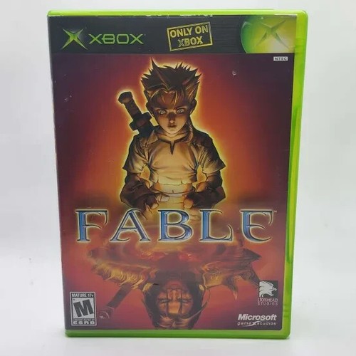 Fable 1 Original Xbox Video Game Complete CIB Black Label TESTED - Picture 6 of 8