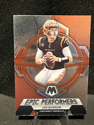 2023 Panini Mosaic Joe Burrow #EP-JB Cincinnati Bengals Epic Performers