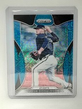Josh Donaldson 2019 Panini Prizm Baseball - BLUE MOJO (343/399) - Atlanta Braves