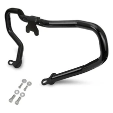 Black Highway Crash Bar Engine Guard for Harley Touring Road King/Street (2014+)