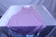 Tank Top Yoga Workout Racer Back Curved Hem Pink Size 4/6 Women's