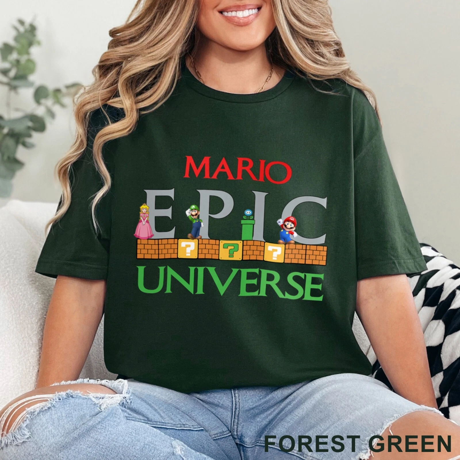 Universal Studios Epic Mario Shirt, Universal Epic Universe Shirt