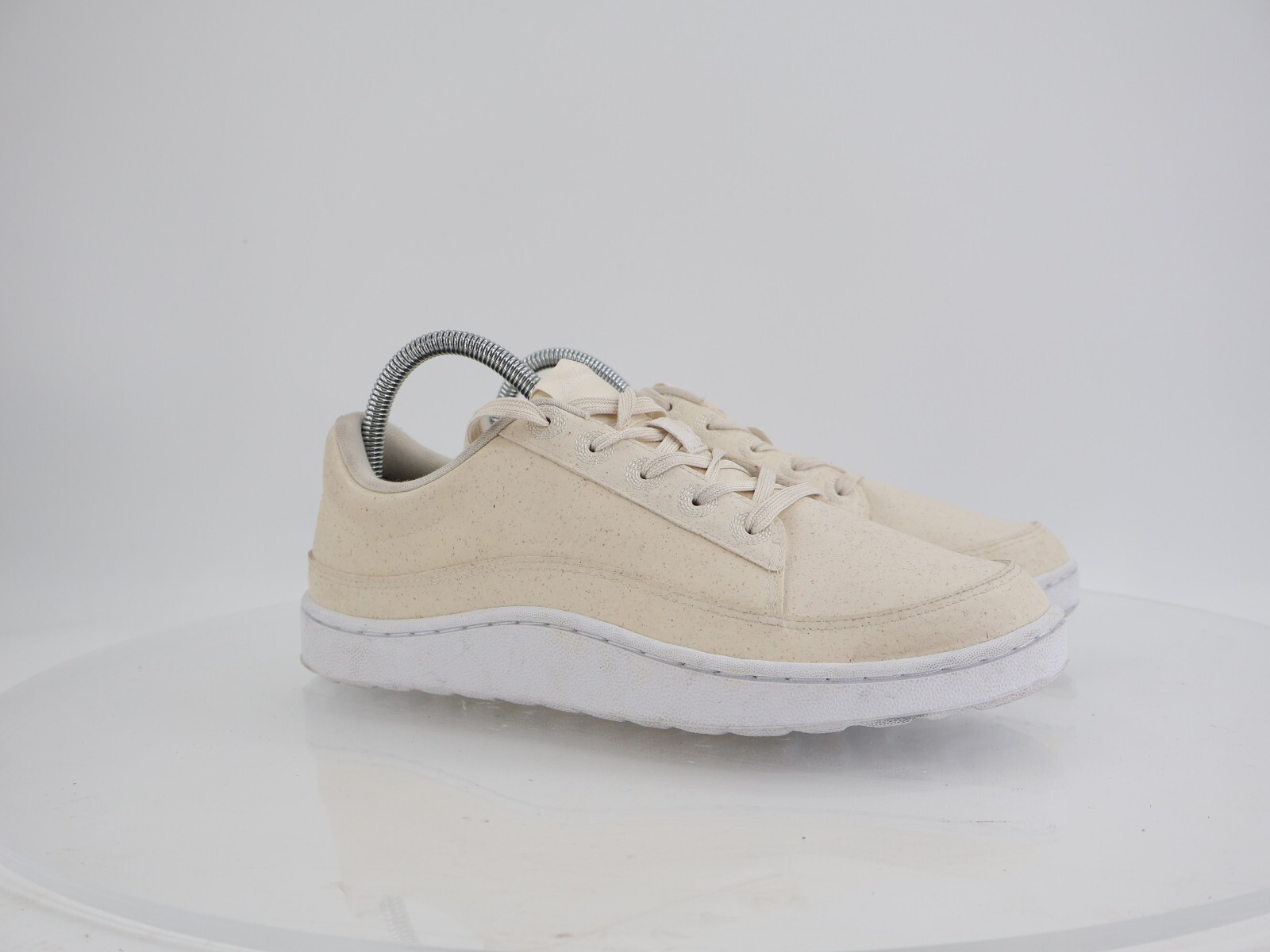 SAOLA Scarpa sneaker Allbirds Plant Pacers giallo avorio suola bianca vegan donna 9