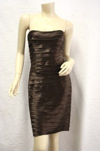 bcbg strapless dress