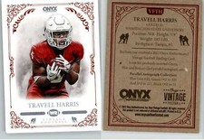 Travel Harris 2022 Onyx Vintage Football VFTH Washington St RC Rookie
