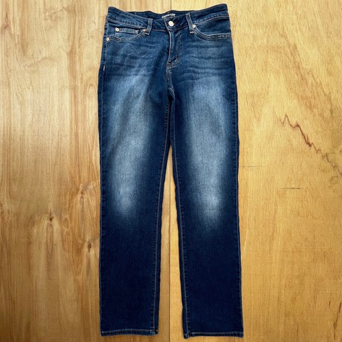 LEVI SIGNATURE MODERN STRAIGHT Women’s Low Rise Stretch Jeans sz 8 29W X 31L - Picture 2 of 10