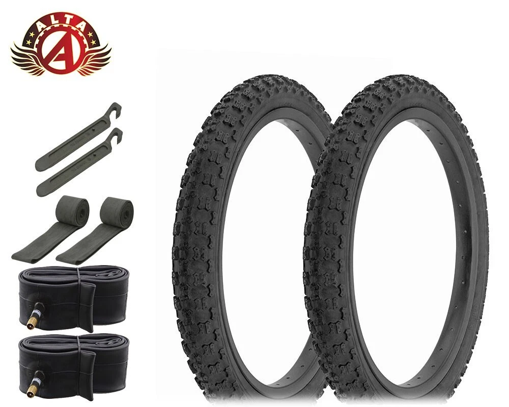 Pneu Vélo BMX Alta Performance 18 X 2.125 - Bead Wire, Gomme Rouge