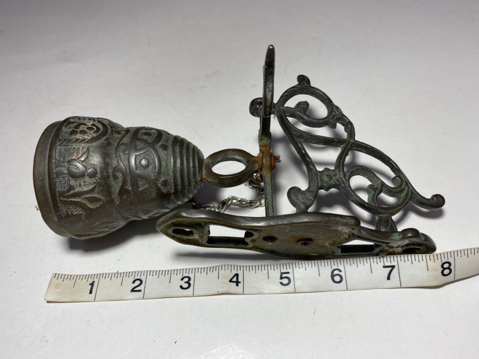 Architectural Salvage Metal Door Bell Chime eBay