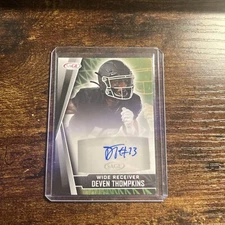 2022 SAGE High Series - Autographs Black #A-DT Deven Thompkins (AU, RC)