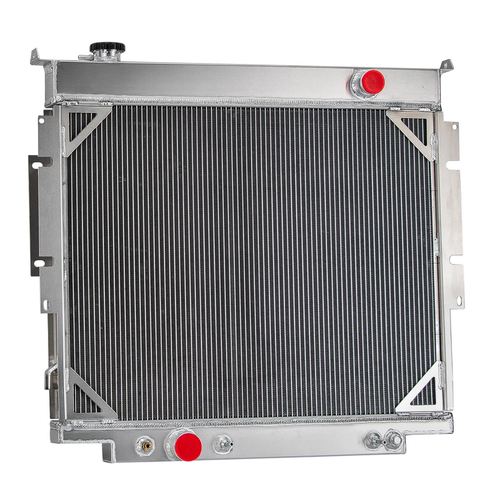 4 Row Aluminum Radiator for 1983-1994 1993 Ford F59 F250 F350 6.9 7.3L Diesel Foto 3 de 4