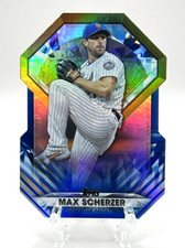 2022 Topps Update Max Scherzer Diamond Greats Die-Cut DGDC-66 Blue Parallel Mets