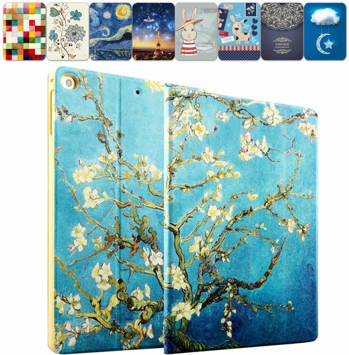 Funda delgada en flor para iPad 9.7 2 3 4 10.2 A1458 A1459 A1416 A1395 A2270 A2197 - Imagen 1 de 183