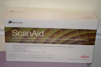 Fujitsu fi-6X40/6X30 ScanAid Scanner Consumable Kit CG01000 -- New Sealed