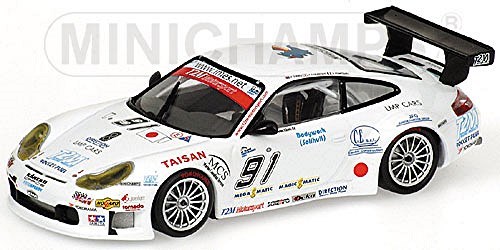 Porsche 911 GT3 RS 1000km Spa 2005 Jones Yamagishi Pompidou #91 1:43 Minichamps