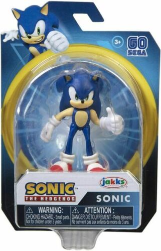 SONIC 2.5 Inch Mini Figure Sonic The Hedgehog  Jakks Pacific 40377 Thumb Up - Picture 1 of 1