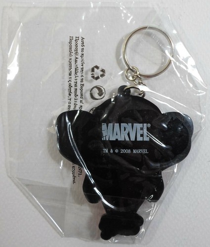 MARVEL 2008 SPIDER-MAN VINYL FIGURE KEY CHAIN RING UNUSED SEALED F - Picture 3 of 4