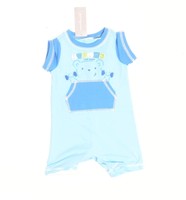 First Impressions Baby Boys Sun Suit Turquoise Size 6-9m on sale First Impressions Baby Boys Sun Suit Turquoise Size 6-9m on sale