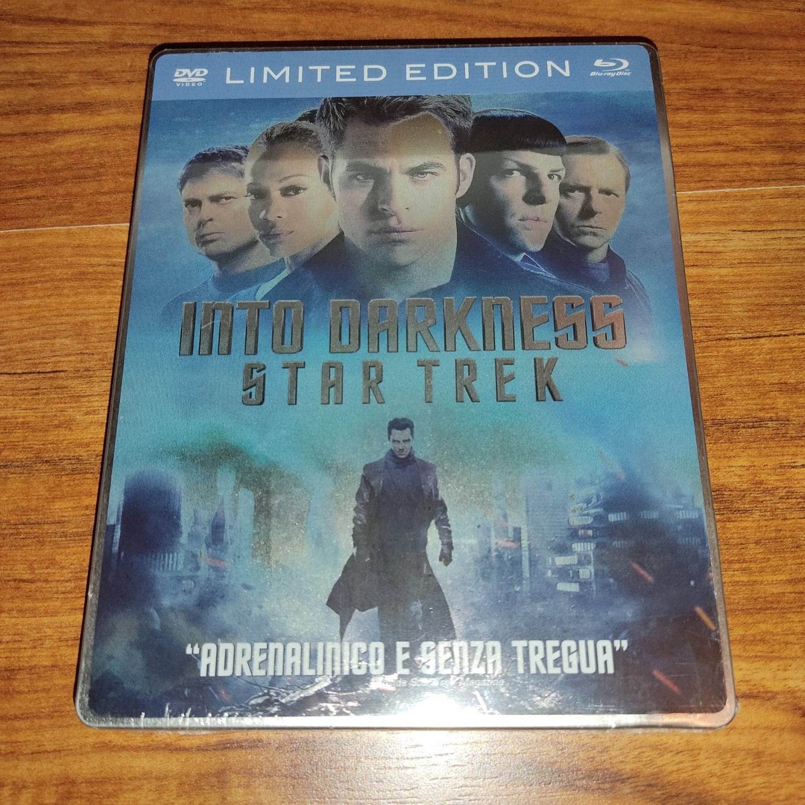 Star Trek Into Darkness STEELBOOK [Blu-Ray + DVD] - VF INCLUSO - NUOVO