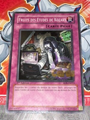 Carte Yu Gi Oh FRUIT DES ETUDES DE KOZAKY RDS-FR053 x 2 | eBay