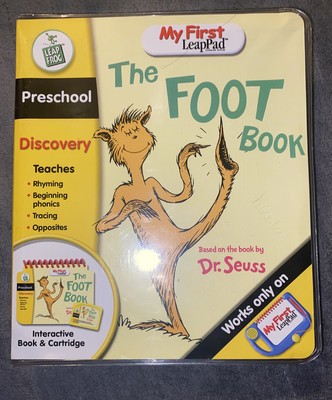 My First Leap Pad Dr Seuss The Foot Book. Educational. New and Sealed Leapfrog