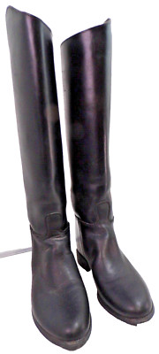Vintage English Riding Boots Vogel 600U3 1892 Black Made in USA  Womens Size 9B