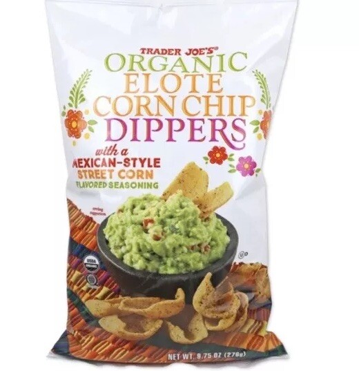 Packs Trader Joe's Organic Elote Corn Chip Dippers oz Each