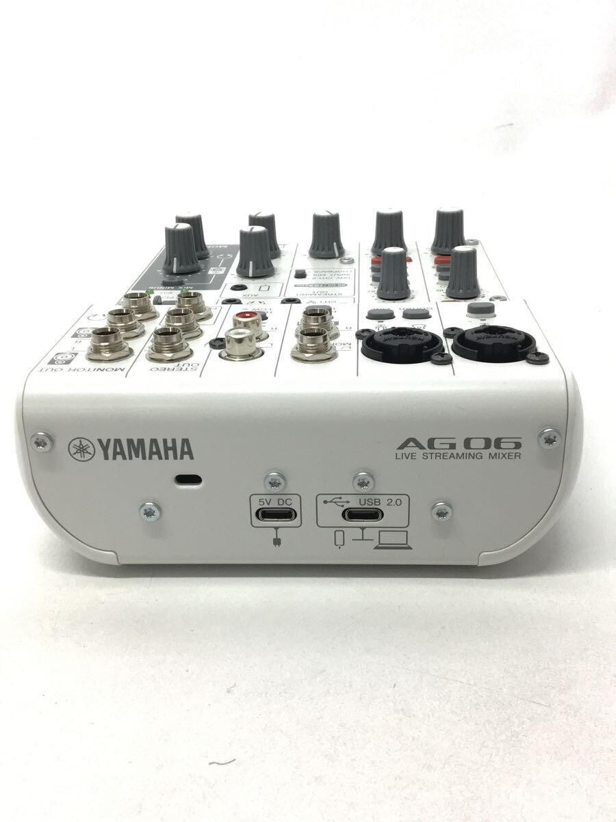 DJ機材 AG06 ヤマハ | AG06 - ウェブキャスティングミキサー - 概要