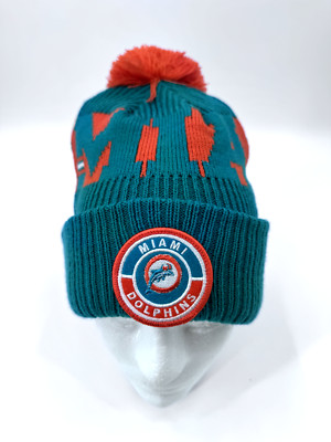 MIAMI DOLPHINS THROWBACK NEW ERA BEANIE BRAND NEW SZ: LARGE/XL