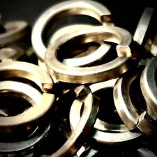 Metric Split Spring Lock Washers Square Section A2 Stainless Steel