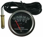 Chrome 2" Inch Mechanical Water Temp Temperature Gauge 130-220 Β°F