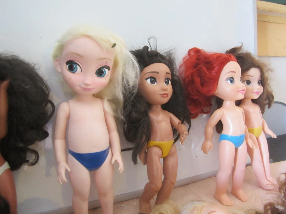 Disney Store Animators Collection 16" Princess Doll Lot of 12+ - Image 3 of 4