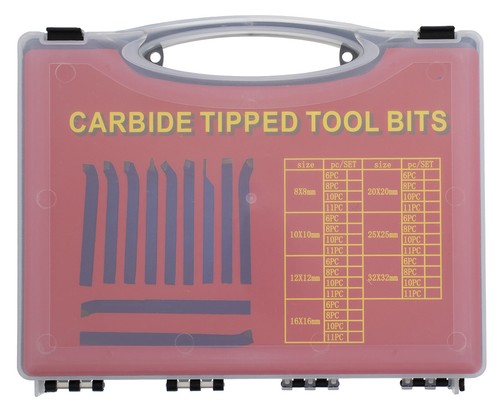 Erie Tools Set 11 Pezzi 5/16" Taglierine per Tornio in Metallo per Tornitura, Alesatura, Smussatura - Foto 5 di 5
