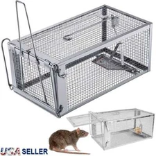 Live Humane Cage Trap for Squirrel Chipmunk Rat Mice Rodent Animal Catcher Mouse