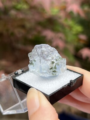 #ad #ad Fluorite Clear With Inclusion Cubic Specimen Yaogangxian AAA In Display Box 8 GBP 25.99