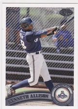 Kenneth Allison Milwaukee 2011 Topps Pro Debut Baseball