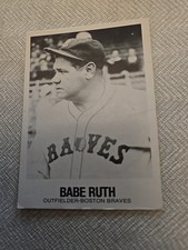 Babe Ruth Baseball Card