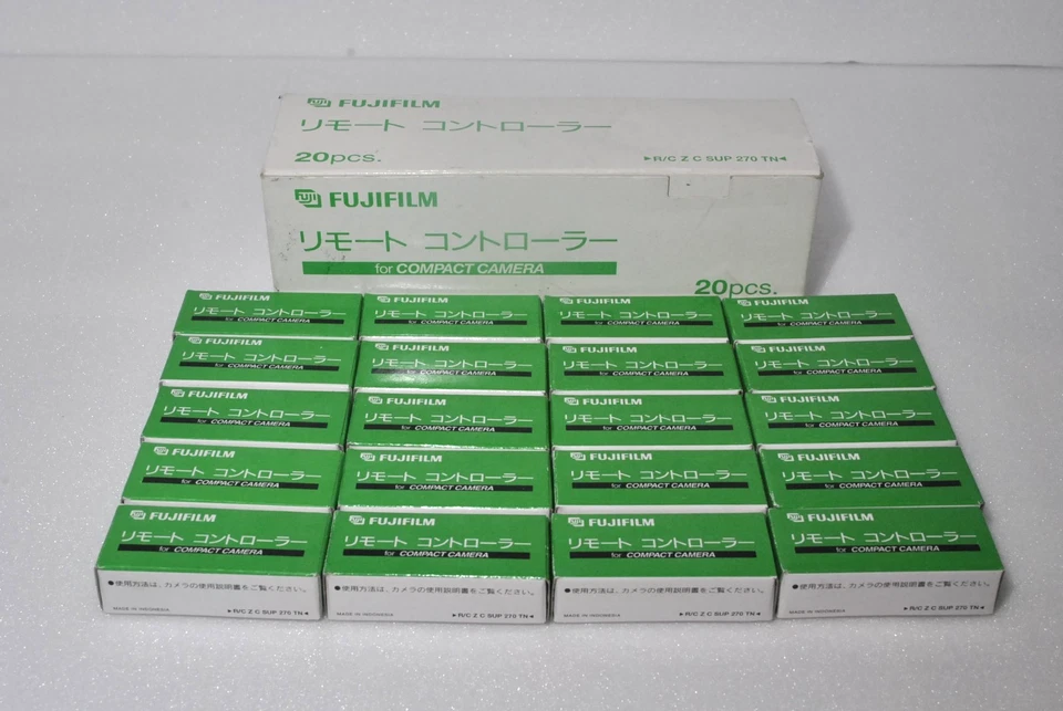 Fuji Remote controller for compact camera Lot of 20pcs R/C Z C SUP 270 TN "NOS" - Image 2 of 4