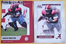 2 - 2023 Kadyn Proctor Bowman U & Onit Athlete  Alabama. NFL 1st Rnd Draft Pick 