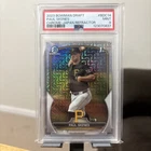 PAUL SKENES 2023 BOWMAN CHROME DRAFT 1ST JAPAN REFRACTOR PSA 9