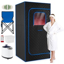Portable Steam Sauna Box, Extra-Large 35  x 35  x 71  Tent,Personal Home Spa