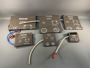 Set Of 5 Philips Easy Care Blood Pressure Cuffs !!