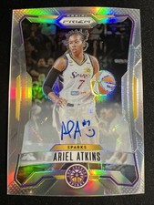 2026 WNBA Panini Prizm- Ariel Atkins Silver Prizm Autograph #59