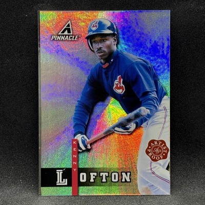 Kenny Lofton ARTIST PROOF REFRACTOR 1998 Pinnacle Plus #AP22 Indians