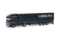 Herpa 318280 Volvo Fh 16 Gl Xl 2020 KüHlkoffer-Sattelzug Gesuko